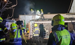Drei Feuerwehren standen mit 35 Kräften im Einsatz.