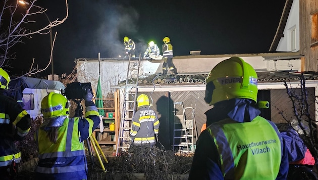 Drei Feuerwehren standen mit 35 Kräften im Einsatz.