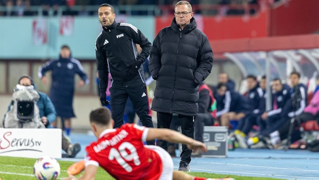 ÖFB-Teamchef Ralf Rangnick (re.) freut sich auf die WM.