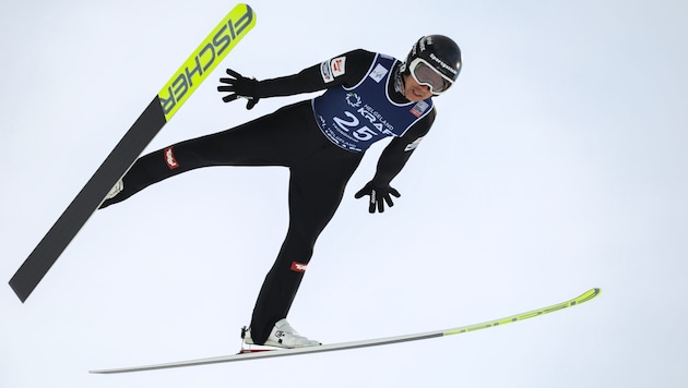 Mario Seidl (hier beim Bewerb in Trondheim) wurde zum ersten Mal Papa.