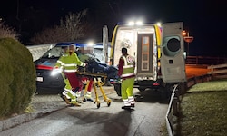 In einer Hauseinfahrt in Alpbach kam es zu dem schrecklichen Unfall.