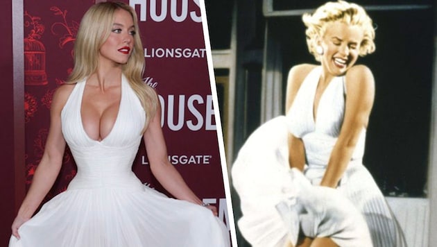 Ein Hauch von Old Hollywood: Sweeney begeisterte mit einer Hommage an die größte Hollywood-Diva ...