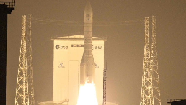 Mittwochfrüh sind zwei Satelliten des europäischen Navigationssystems Galileo ins All abgehoben.