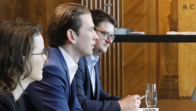 Etienne Berchtold (rechts) war einst Pressesprecher von Sebastian Kurz.