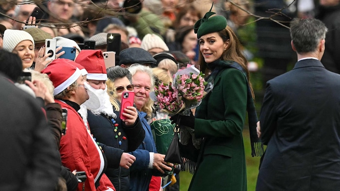 Prinzessin Kate (hier beim Weihnachtsspaziergang in Sandringham) wurde Opfer eines KI-Skandals: ...