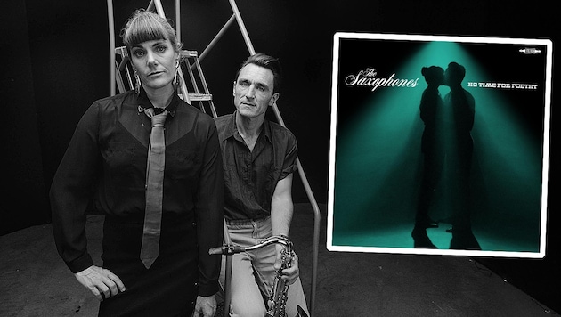 Alison Alderdice und Alexi Erenkov sind nicht nur The Saxophones, sondern auch Ehepartner und ...