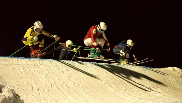 Leonie Lussnig (M.) zeigte beim Comeback in Storklinten gleich mächtig aufö.