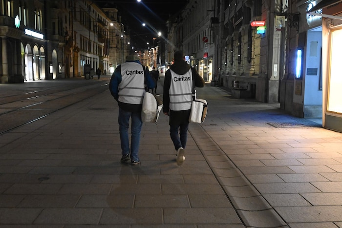 Das Kältetelefon der Caritas ist täglich von 18 bis 24 Uhr zu erreichen.