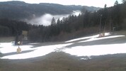 In Kirchschlag sind nur mehr Schneereste übrig.