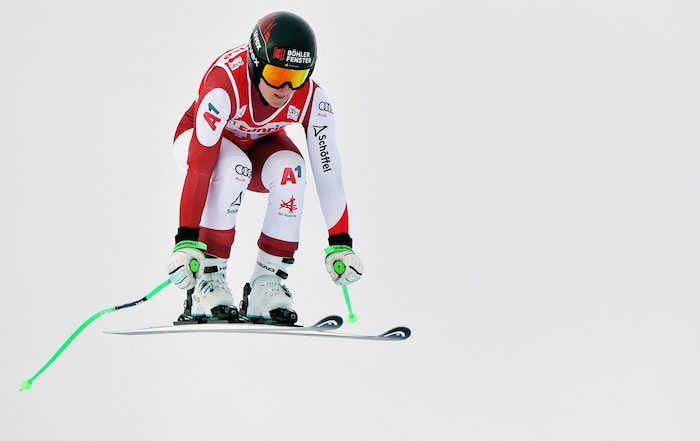 Vanessa Nußbaumer bestritt nach langer Verletzungspause wieder ein Europacuprennen und fuhr auf ...