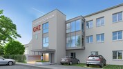 Ein altes Bürogebäude in der Industriestraße wird bis Herbst 2026 einigen neuen Kassenärzten ...