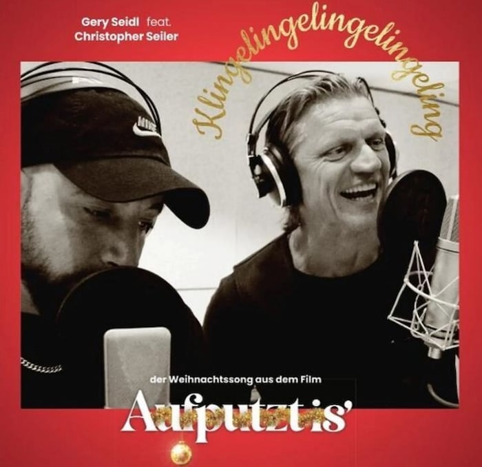 Für das nötige „Klingelingeling“ sorgen Kabarettist Gery Seidl und Musiker Christopher Seiler.