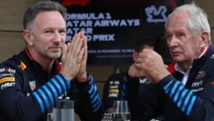 „Helmut und ich haben kein Verhältnis mehr!“ Christian Horner (li.) und Helmut Marko arbeiteten ...