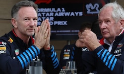 „Helmut und ich haben kein Verhältnis mehr!“ Christian Horner (li.) und Helmut Marko arbeiteten ...