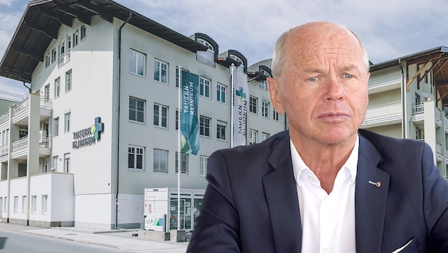 Beim Krankenhaus Mittersill ließ Ex-Landesrat Stöckl die Arbeiten neu ausschreiben.