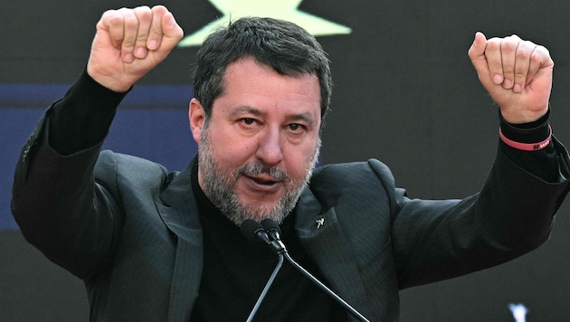 Matteo Salvini hat Grund zum Jubeln.