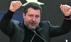 Italiens Politiker Matteo Salvini hat zum zweiten Mal einen verurteilten Mörder im Gefängnis ...
