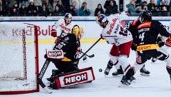Michael Raffl (12) erzielte gegen Vorarlberg zwei Treffer.