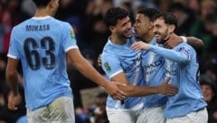 Jubel bei den ManCity-Kickern