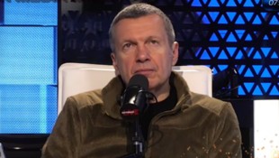 Solowjow bei seiner Radiosendung „Vollkontakt“