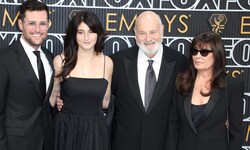 Von links: Jake, Romy, Rob und Michele Reiner. Die Körper des ermordeten Ehepaars wurden ...
