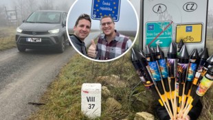 Die „Krone“ nahm sämtliche Grenzübergänge in der Nähe von Kleinhaugsdorf unter die Lupe.