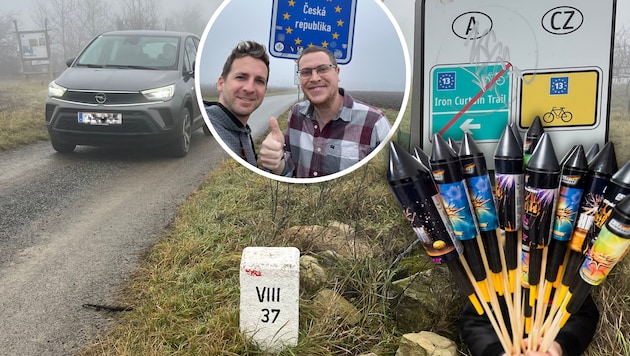 Die „Krone“ nahm sämtliche Grenzübergänge in der Nähe von Kleinhaugsdorf unter die Lupe.