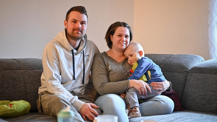 Melanie und Andreas sind immer für ihren Luis da.