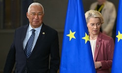 EU-Ratspräsident António Costa und Kommissionschefin Ursula von der Leyen wollen, wenn nötig, ...