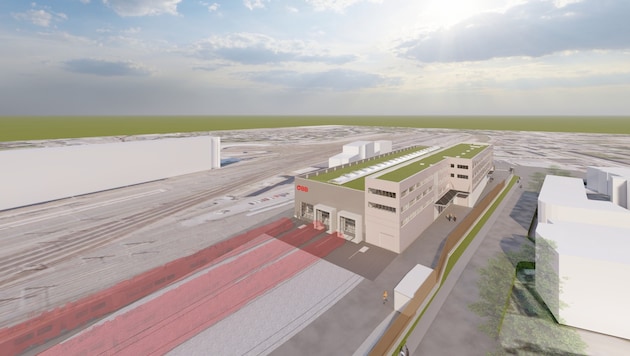 Die Visualisierung des Projekts.