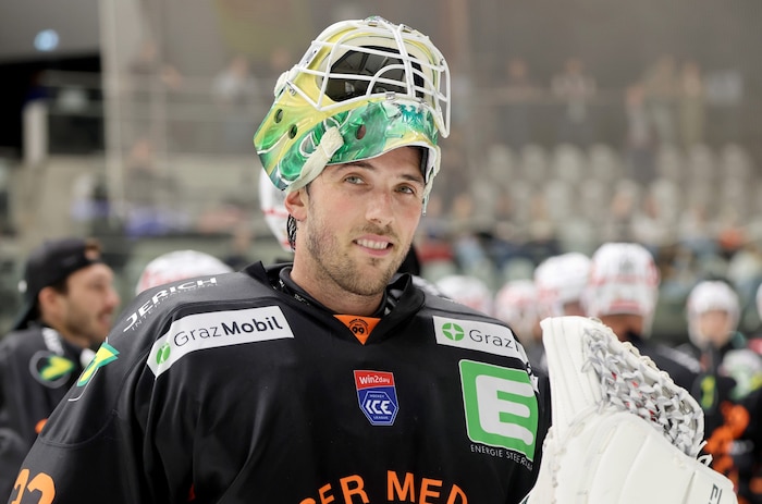 Goalie Max Lagace strotzt voller Selbstvertrauen.