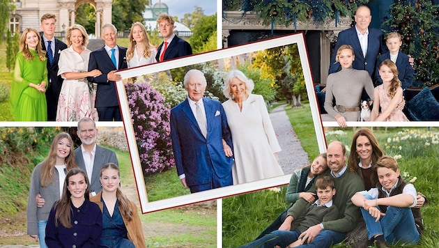 Die Königshäuser sind bereits in Festlaune und haben ihre Weihnachtsgrüße veröffentlicht!