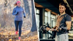 Möchte ich mehr Ausdauer- oder Kraftsport machen? Die richtigen Fitnessziele zu definieren, ist ...