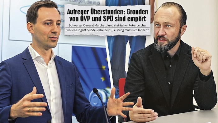 Marchetti und Lercher konnten einen echten Teilerfolg verbuchen.