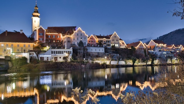 Besonders magisch präsentiert sich Frohnleiten zur Weihnachtszeit.