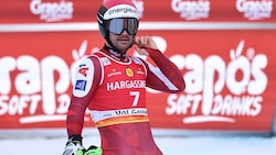 Vincent Kriechmayr ärgerte sich im Ziel.