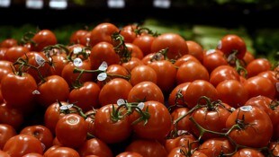 Paradeiser in einem US-Supermarkt