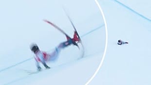 Fredrik Moeller stürzte schwer.