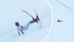 Fredrik Moeller stürzte schwer.