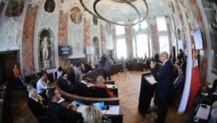 Budgetdebatte im Landtag: Am Ende des zweiten Tages wurde der Voranschlag mit den Stimmen der ...