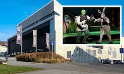 Linzer Musiktheater und Szene aus „Shrek – das Musical“