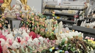 Kein Foto aus dem Frühjahr: Osterartikel schon im Dezember im Handel