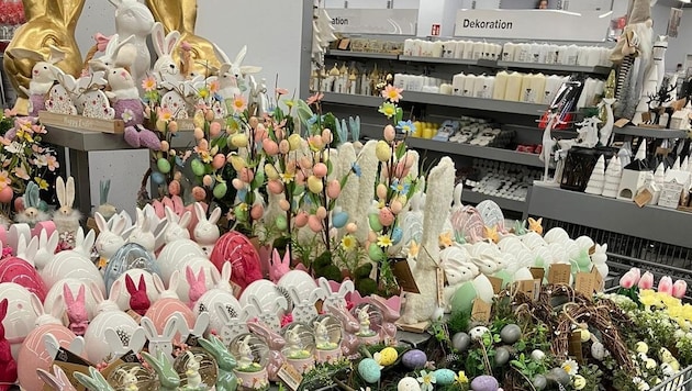 Kein Foto aus dem Frühjahr: Osterartikel schon im Dezember im Handel