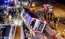 Großeinsatz nach dem schweren Reisebus-Unfall auf der A1 bei Thalgau im Mai 2024.