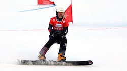 Sabine Payer ieß sich von der weichen Piste in Carezza nicht abwerfen.