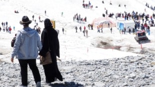 Während arabische Gäste am Kitzsteinhorn-Gletscher waren, schlug der Dieb zu.