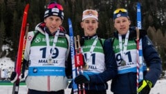 Thomas Marchl (li.) wurde im Einzel von Martell Zweiter.