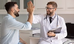 Optimal: Arzt und Patient arbeiten als Partner zusammen.