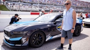 Greg Biffle auf einem Bild, das im April dieses Jahres aufgenommen wurde