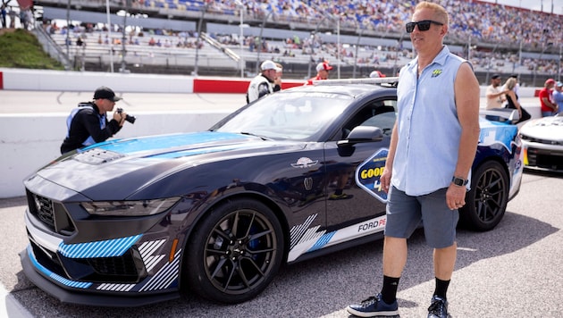 Greg Biffle auf einem Bild, das im April dieses Jahres aufgenommen wurde